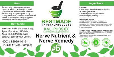 Kali Phos (Kali Phos 6x (lactose Free Sugar Cane Base))